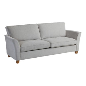 Valencia från Bröderna Anderssons är en kvalitetssoffa med en tidlös design. Här som enfärgad 3-sits soffa.