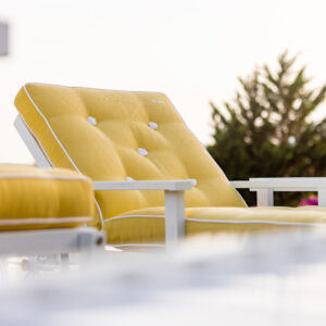 Alternative view of Dyna Classic, Fri Form solsäng 185x60 ljusgul