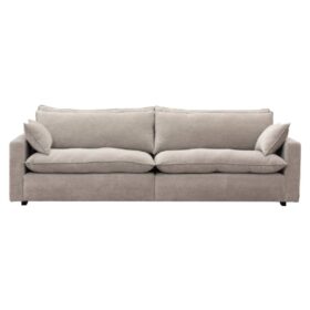 Naomi 3,5-sitssoffa i beige tyg från Burhens.