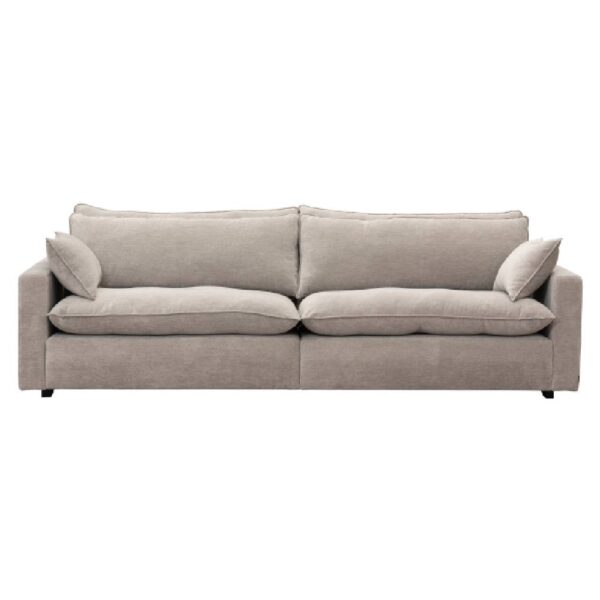 Naomi 3,5-sits tyg beige