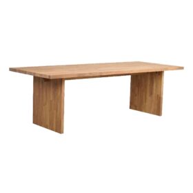 Sidovy av Emmet matbord 240 cm i ek. Tillverkas av Rowico.