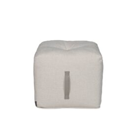 Praline pall handtag knapp vit