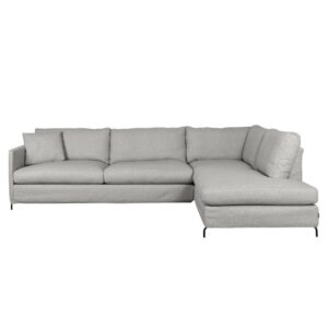 Petito soffa med öppet avslut har avtagbar klädsel. En soffa med mysig dunsits från Furninova.