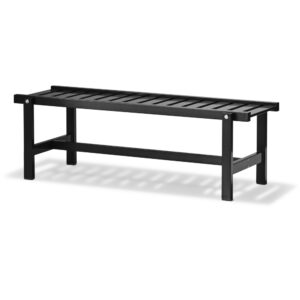 Fri Form sittbänk svart aluminium