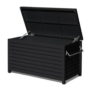 Fri form dynbox svart aluminium