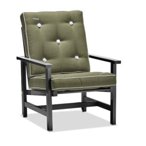 Alternative view of Fri Form fåtölj svart aluminium