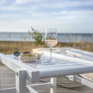 Alternative view of Fri form rullbord vit aluminium