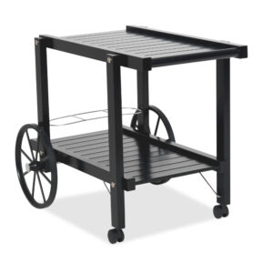 Fri Form serveringsvagn svart aluminium