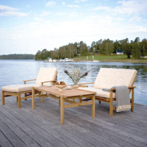 Alternative view of Soffa Fri Form 2-sits teak