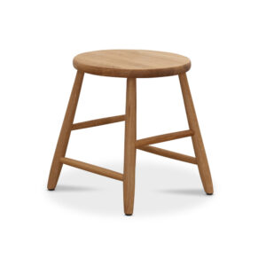 Palle låg pall 38 cm, linoljad ek